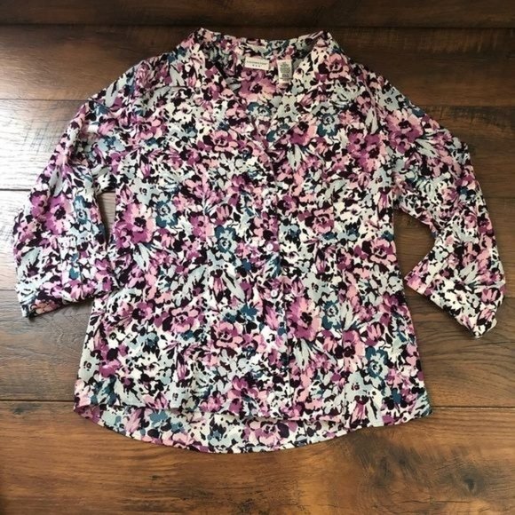 Covington Women's Floral Button Shirt - Size‎ S - Picture 5 of 8